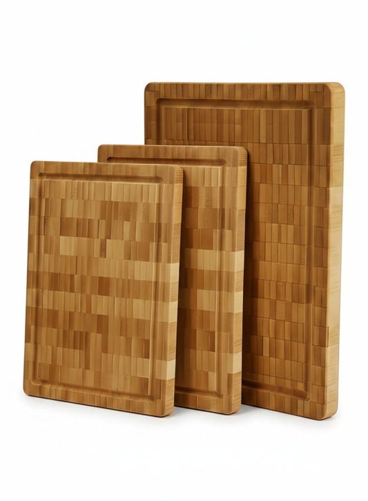 Frühstücksbretter Hirnholz 3er Set