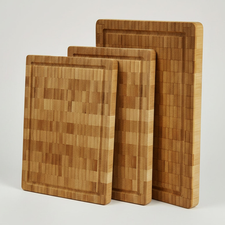 Frühstücksbretter Hirnholz 3er Set