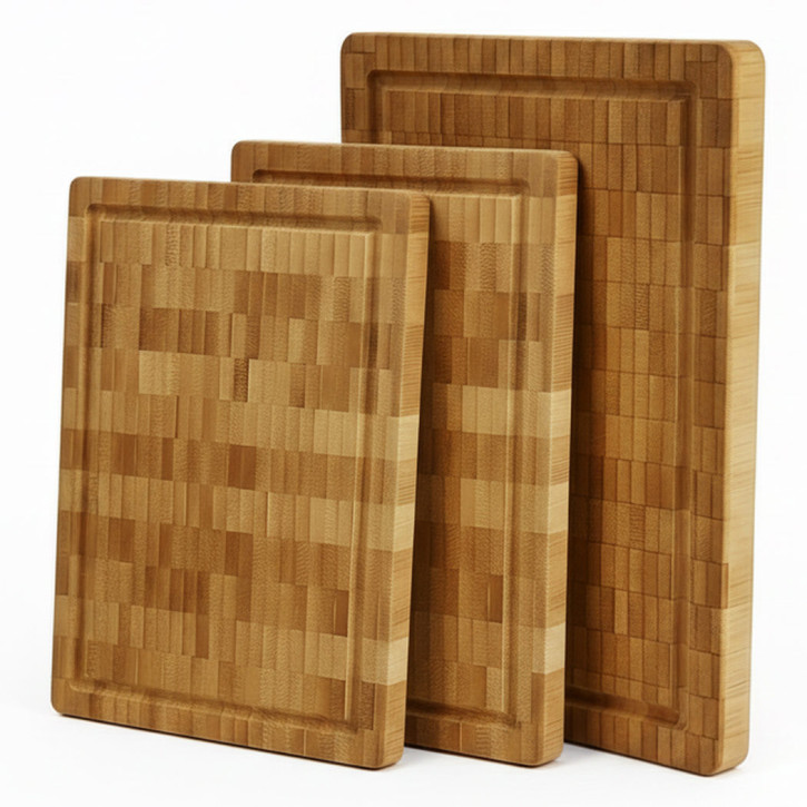 Frühstücksbretter Hirnholz 3er Set