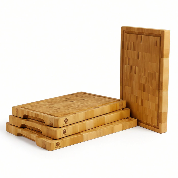 Frühstücksbrettchen Hirnholz 4er Set
