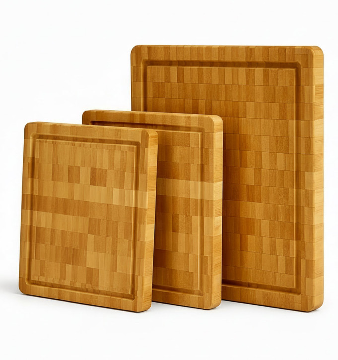 Frühstücksbretter Hirnholz 3er Set