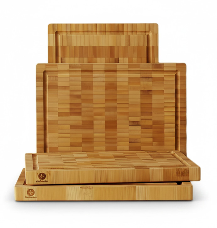Frühstücksbrettchen Hirnholz 4er Set