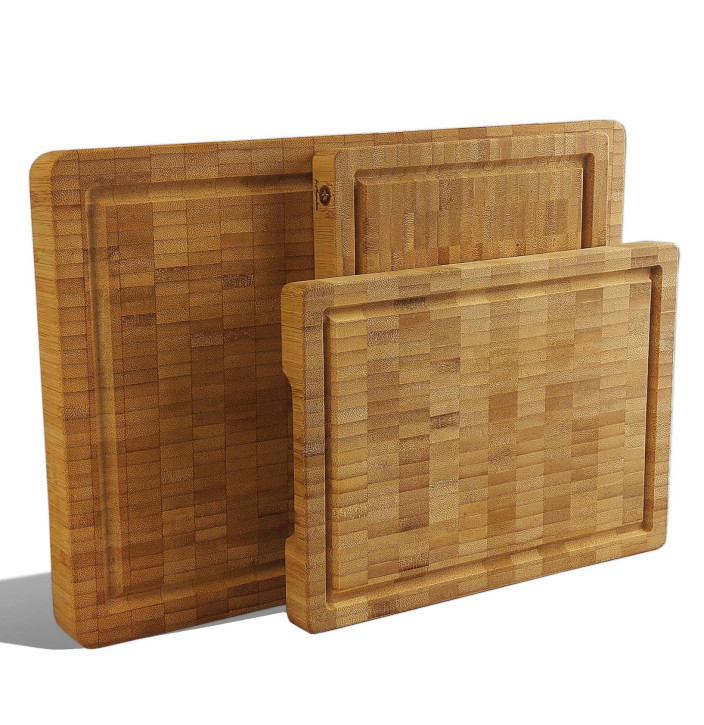 Frühstücksbretter Hirnholz 3er Set