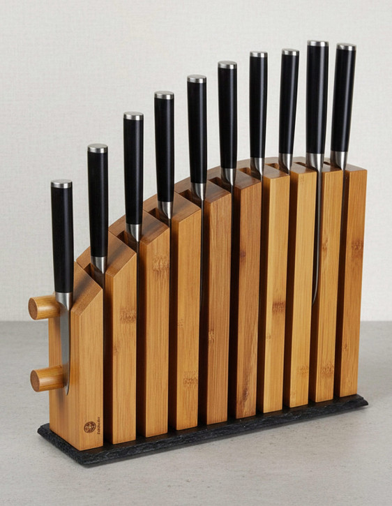 Chefblock M10 auf Schieferplatte