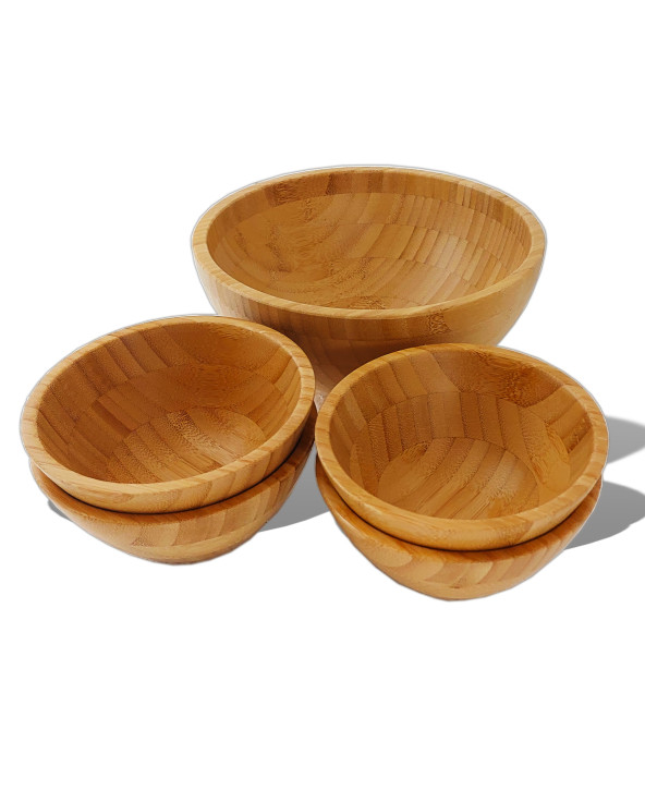 Schalen Hirnholz 5er Set