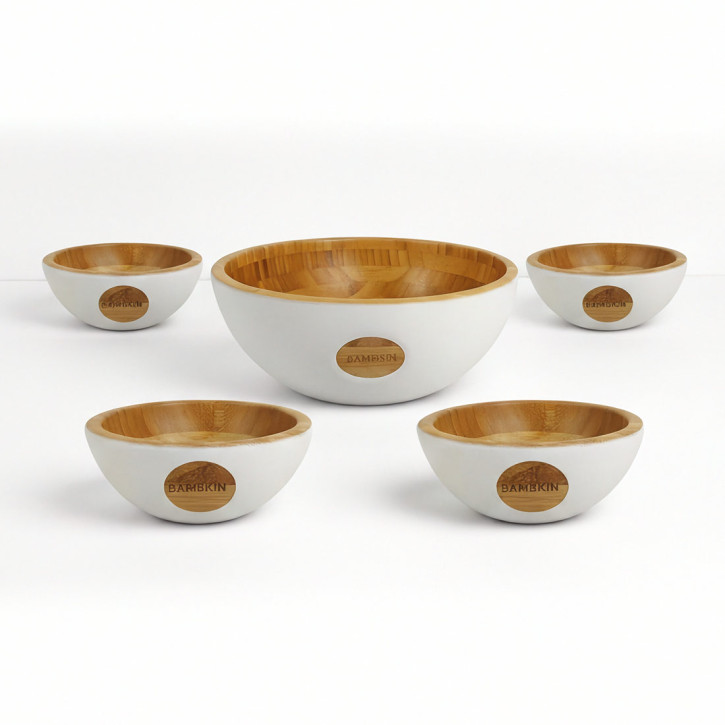Schalen White 5er Set