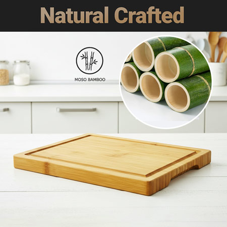 Schneidebrett im edlen Naturholzlook