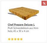 Messerblock und Küchenmesser im Set