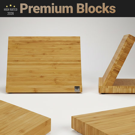 Hochwertiger Messerhalter Zoom Ansicht