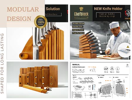 ► TOP magnetische Messerblöcke zur Auswahl