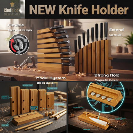 Messerblöcke neue Kollektion