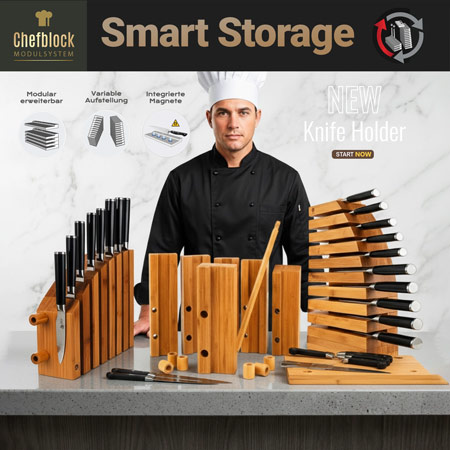 ► TOP magnetische Messerblöcke zur Auswahl