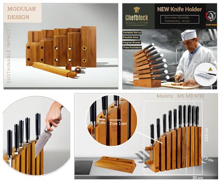 ► TOP magnetische Messerblöcke zur Auswahl