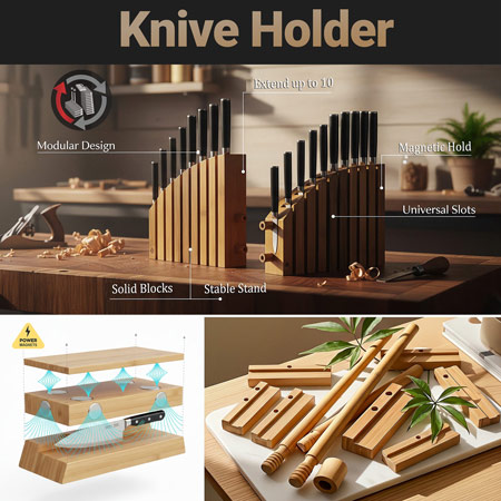 Messerblöcke neue Kollektion