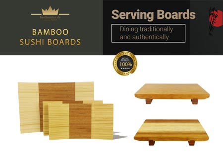 Servierbrettchen Sushi
