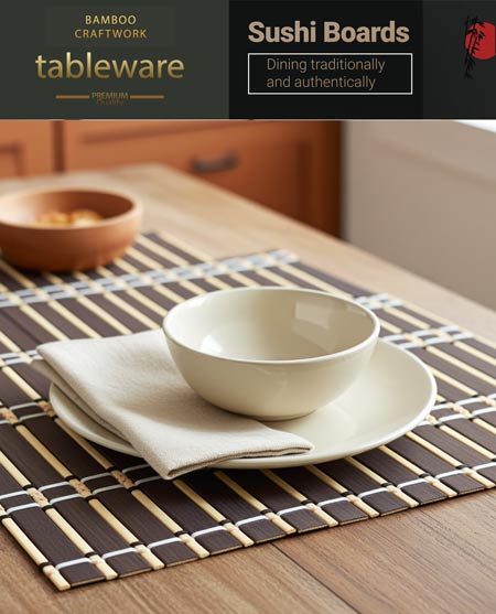 Platzdeckchen auf Tisch mit Tasse