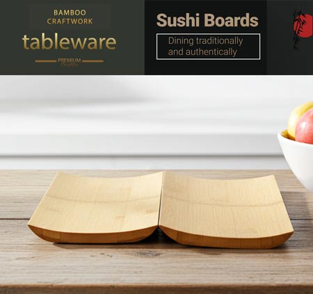 Sushi Bänkchen auf Küschentisch