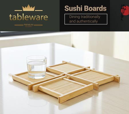 Untersetzer als Tafelaccessoires