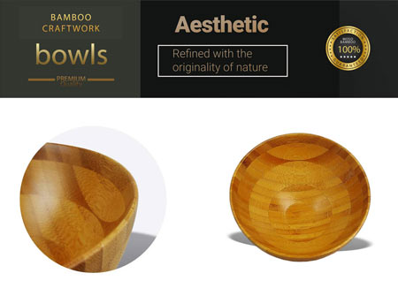 Design Schalen, vorne und seitlich