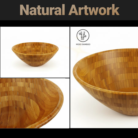 Grosse Naturholz-Schale