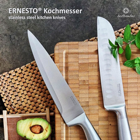 Edelstahl-Kochmesser