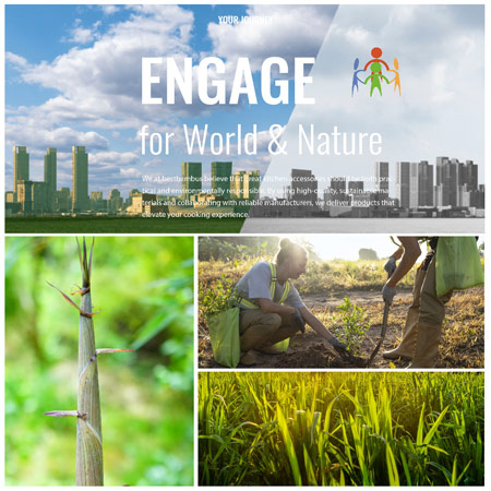 Fotokollage Landschaften