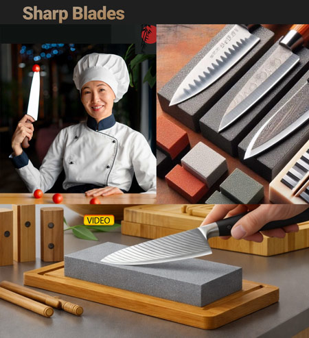 Messerklingen Schleifanleitung