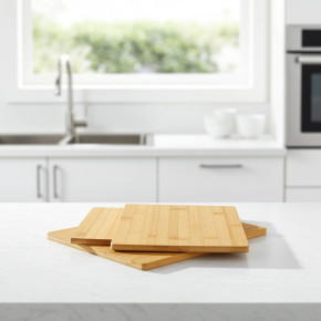 Frühstücksbrettchen Nature 4er Set