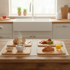 Frühstücksbrettchen New Nature 4er Set