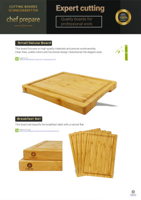 Nature Deluxe Board 4er Set