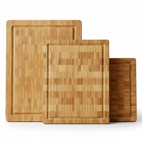 Frühstücksbretter Hirnholz 3er Set