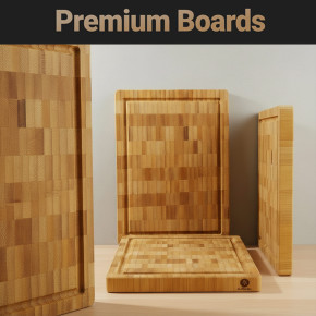 Frühstücksbrettchen Hirnholz 4er Set