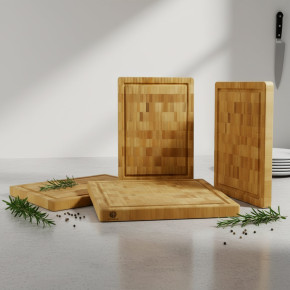 Frühstücksbrettchen Hirnholz 4er Set