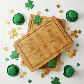 Frühstücksbrettchen Hirnholz 4er Set