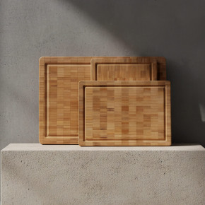Frühstücksbretter Hirnholz 3er Set