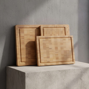 Frühstücksbretter Hirnholz 3er Set
