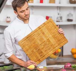 Hirnholz Schneideblock Pro L