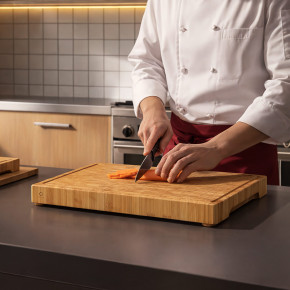 Hirnholz Schneideblock Deluxe L