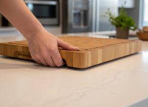 Hirnholz Schneideblock Deluxe L