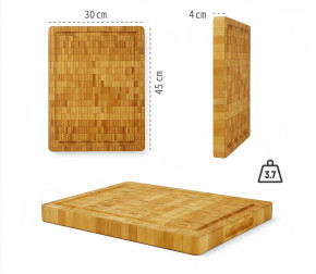 Hirnholz Schneideblock Pro L