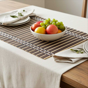 Platzdeckchen Black 2er Set