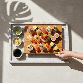Sushi Board Coffee L