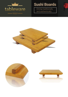 Sushi Board Coffee 3er Set