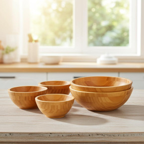 Schalen Hirnholz 5er Set