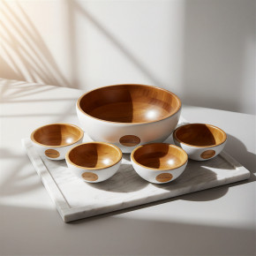 Schalen White 5er Set