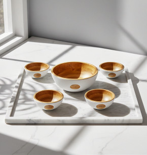 Schalen White 5er Set