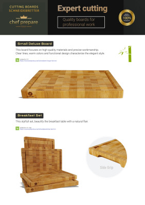 Frühstücksbretter Hirnholz 3er Set